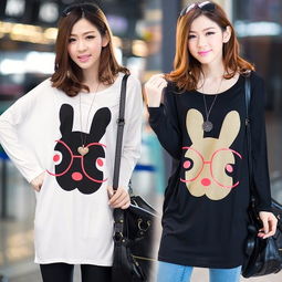 2018春秋季新款女裝長袖T恤 圓領(lǐng)百搭設(shè)計，廠家批發(fā)首選